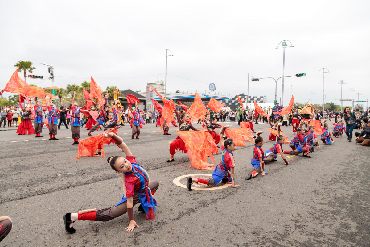 2026台灣燈會踩街在今晚開燈前熱鬧登場/嘉義縣府提供