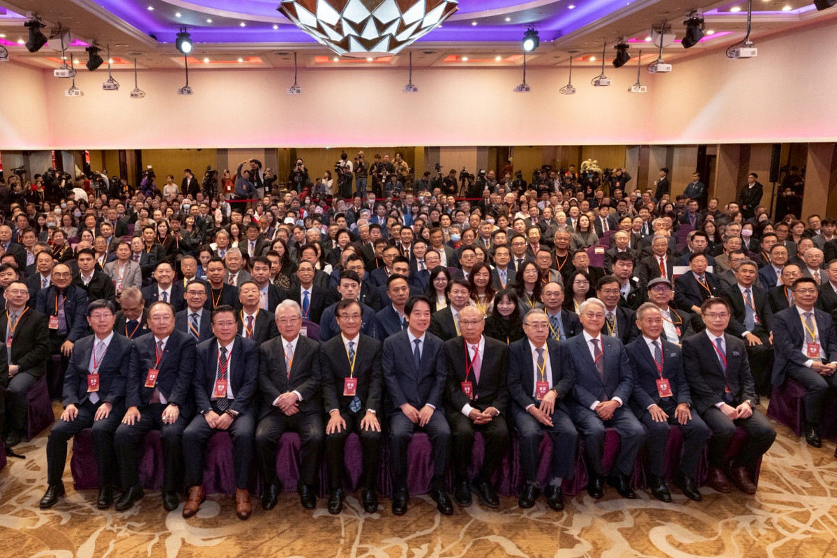 總統賴清德3日出席「115年工商團體春節聯誼活動」。(圖/總統府Flickr)