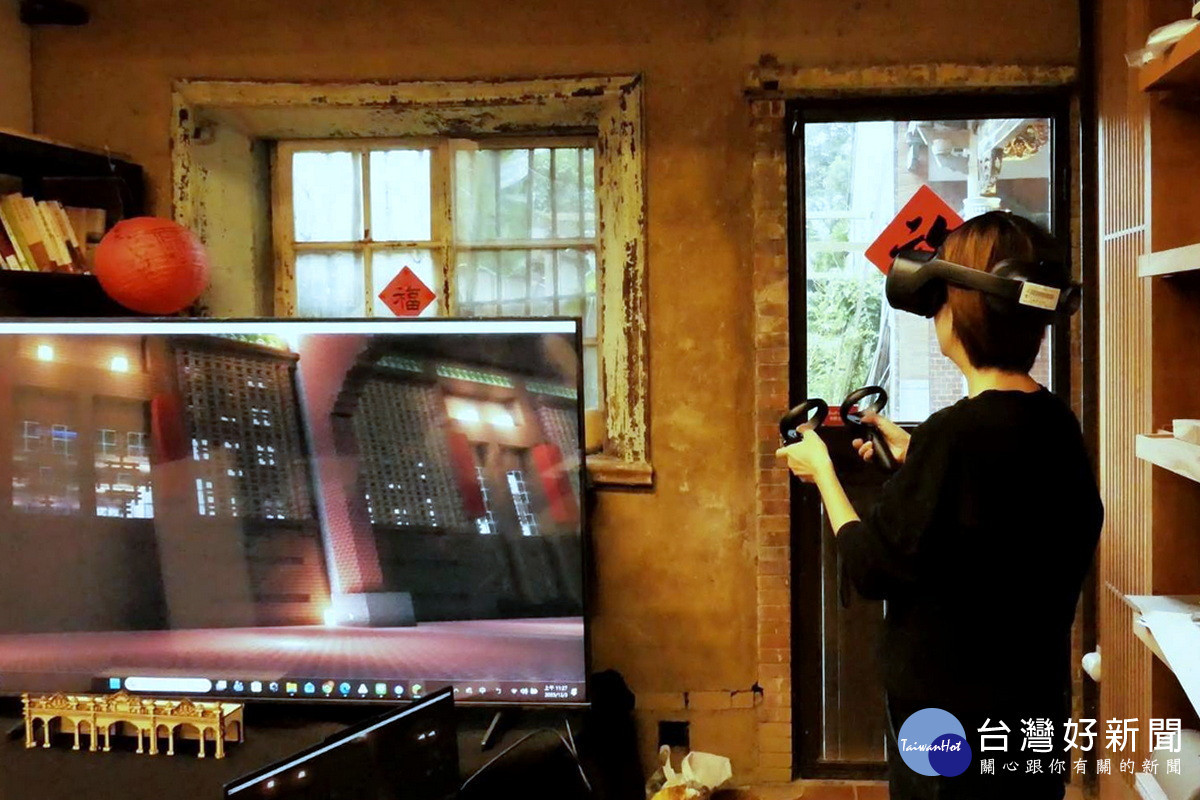 攜手特教生打造沉浸式學習場域，元智大學讓大溪老街變身VR文化教室。