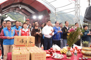 三義景山溪鯉魚潭一橋改建動土　景山溪龍門鯉魚段護岸同步改善