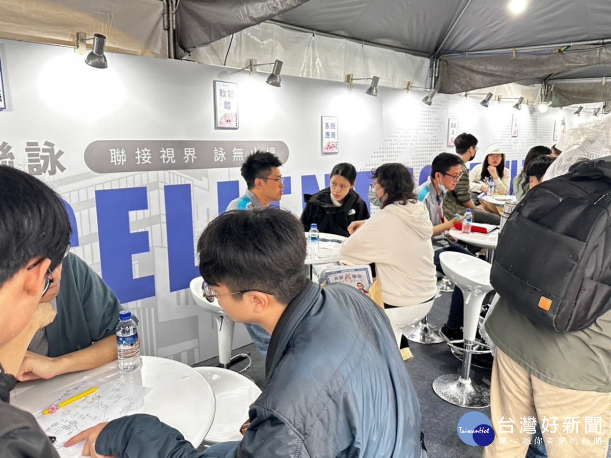 桃竹苗分署自3月起，攜手轄內20所大專校院，共同辦理21場大型校園徵才博覽會，集結超過1,800家企業參與，釋出逾5萬個工作機會。(此為活動示意圖)