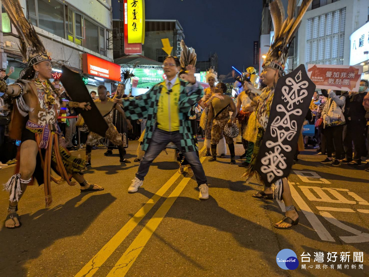 彰化古城踩街國際嘉年華　異國表演齊聚嗨翻半線古城