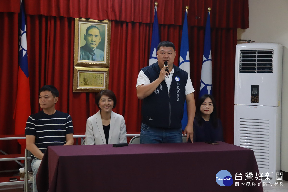 游顥主委強調提名展現黨內整合與團結的決心，都是長期深耕地方的參選人。（記者扶小萍攝）