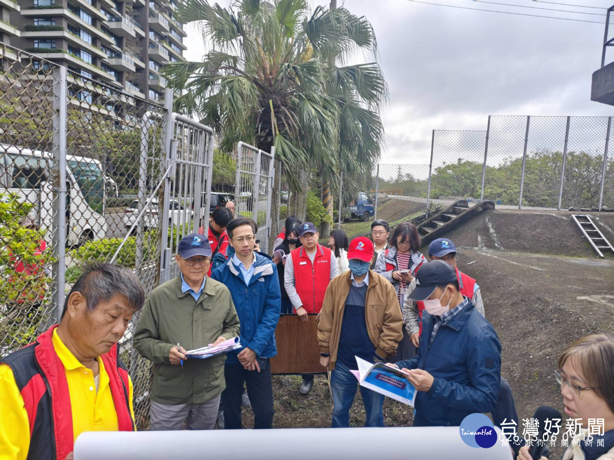 經濟部辦理水利署第二河川分署水利建造物複查作業。