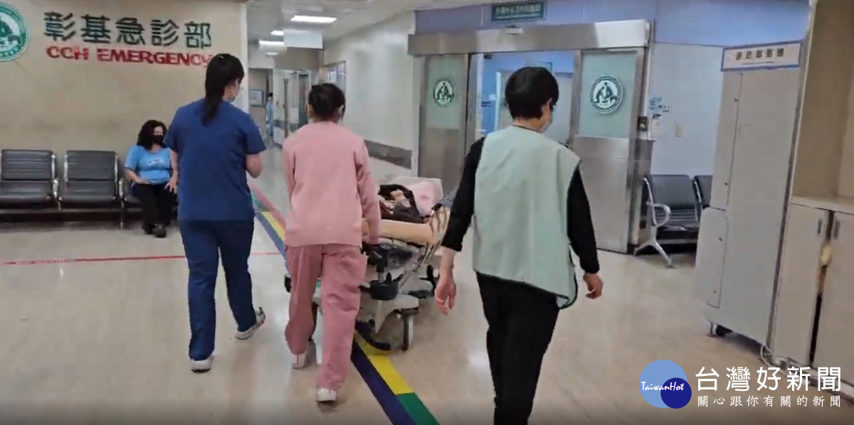 杉林溪遊園車落谷事故，彰基醫療體系收治6傷患1人傷勢較重住加護病房。圖／彰基醫院提供