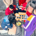 遊戲中學防災！基隆39校學童齊聚PK　消防局設攤推CPR與防災教育