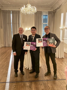 德國主辦單位icma創辦人norbert-kuepper頒獎。