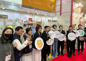 南投縣30家業者參加東京國際食品展。（縣府提供）