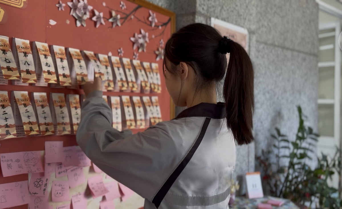 每位同學有需求即可進行抽籤。（中興國中提供）