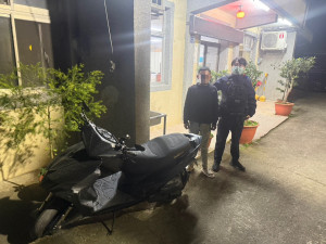 婦人機車遭竊，楊梅警追查苗栗山區逮嫌尋回。