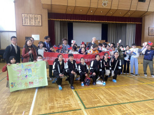 花蓮全國扯鈴優等學校赴日仙台市立小學交流　以民俗技藝促台日友好