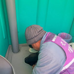 台灣燈會的清潔英雄守護廁所整潔，在緊要關頭化身「失物救星」／林詩涵翻攝