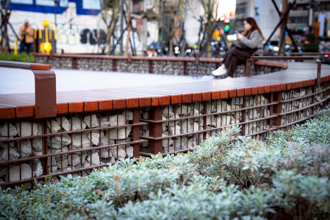 朱園公園新建完工啟用　串聯華山、三創構築城市歷史景觀軸線