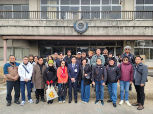 借鏡日本校舍重生！　饒慶鈴率團見證千葉縣市里見小學轉型文藝基地