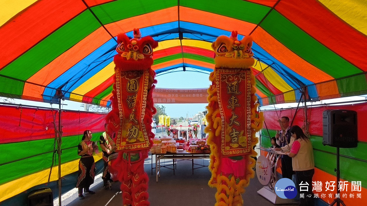 嘉邑行善團善心跨偏鄉   芳苑鄉隆重舉行3橋改善工程通橋典禮