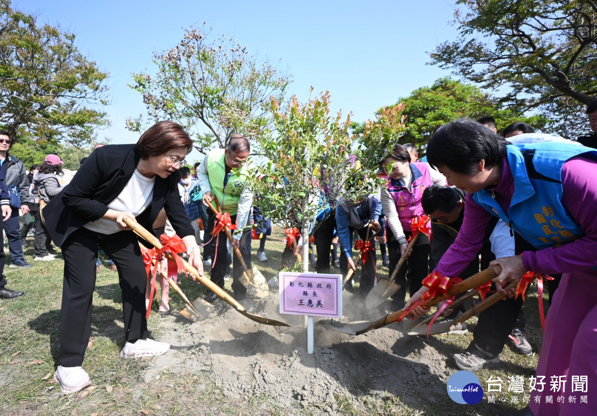 3年提供30萬株苗木　彰化植樹節為土地種下希望