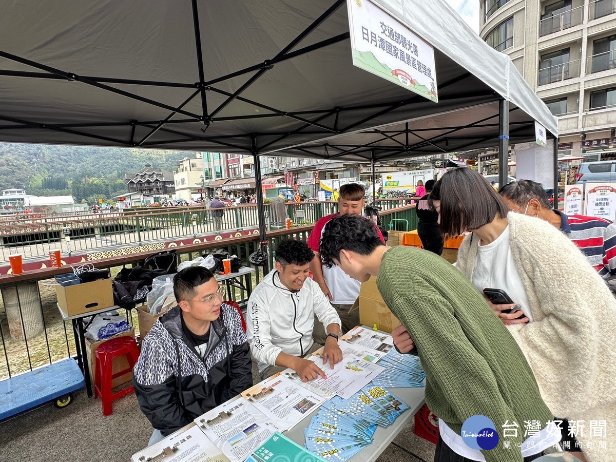 各出席單位進行旅遊安全宣導。(日管處提供)