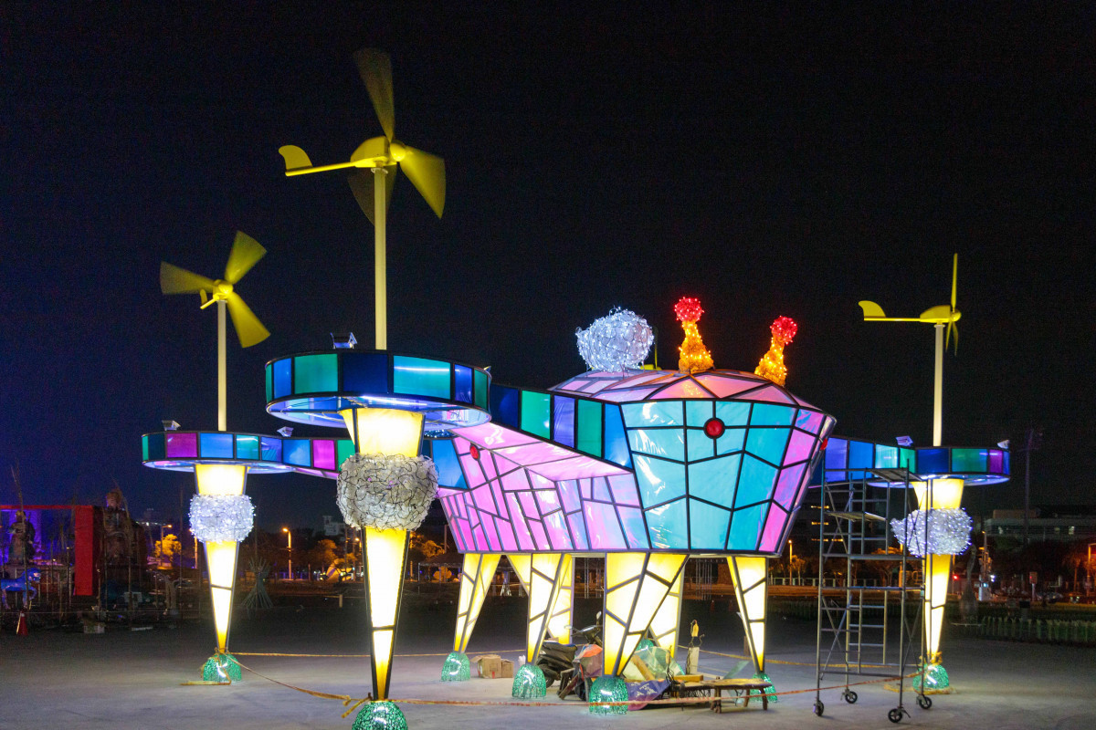 為延續燈會藝術價值，促進燈組永續利用，嘉義縣府將開放部分燈組提供各界申請典藏／嘉義縣府提供