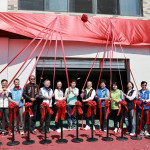 水里鄉社會福利綜合大樓完工落成，舉行揭牌儀式。