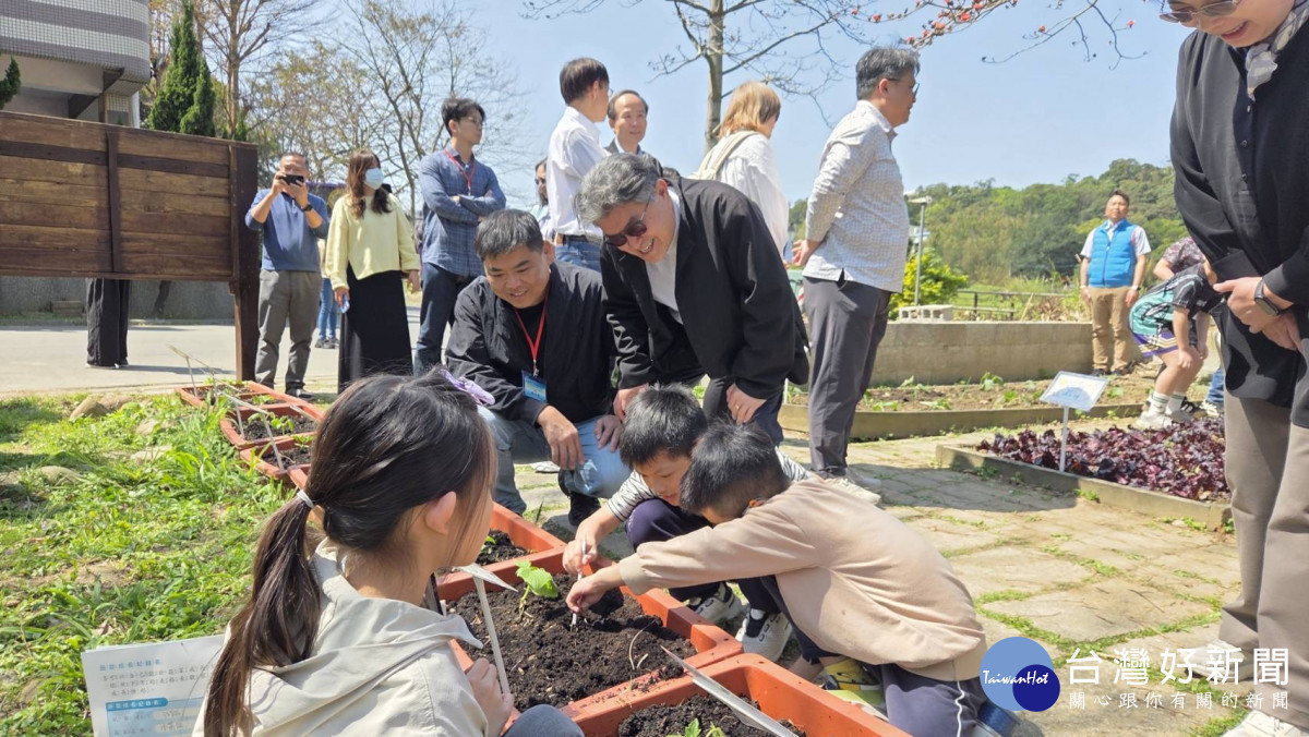 觀摩桃園市校園食農教育課程