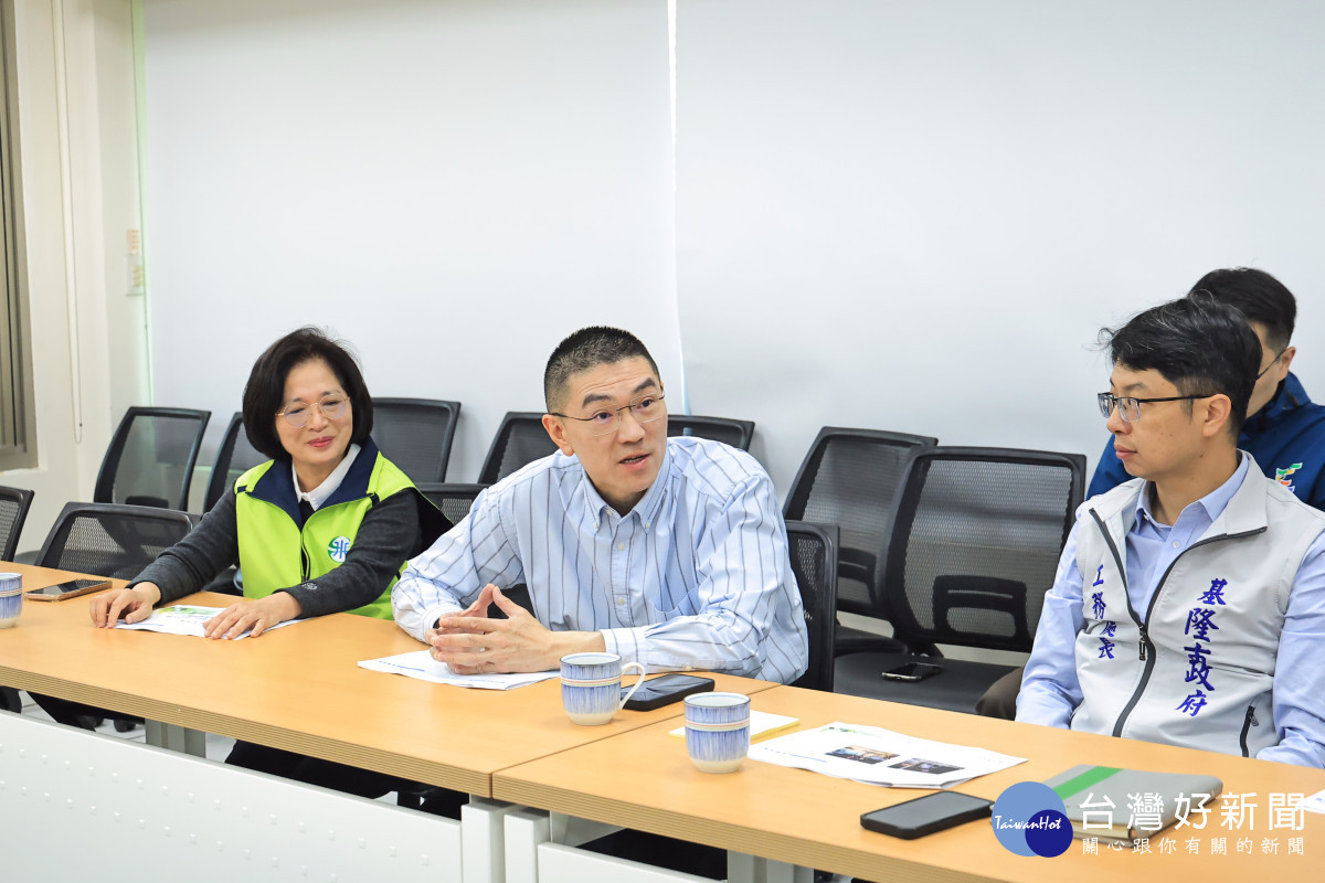 貢寮管線破裂影響基隆供水　謝國樑赴台水關切搶修進度