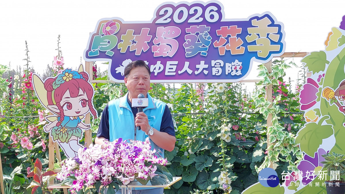2026員林蜀葵花季─花中巨人大冒險   超過30種花色一次綻放