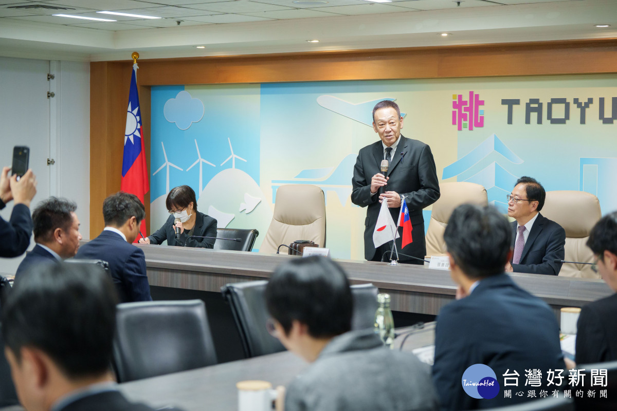 大山會長希望桃園市府團隊和市民朋友們持續支持香川縣和桃園市間的友好交流。