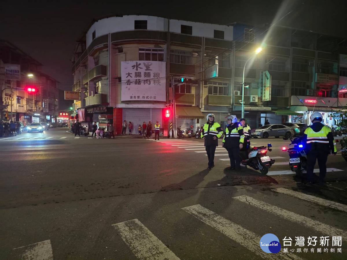 維護遶境交通秩序。 