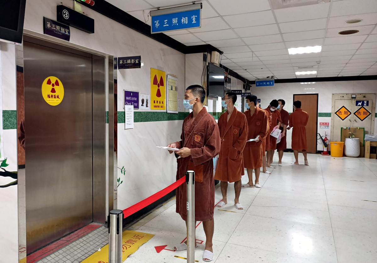 役男體檢。（圖／資料照片，圖源：台北市府兵役局）