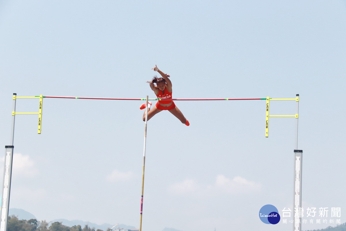 女子組由印尼選手奪冠。(記者扶小萍攝)