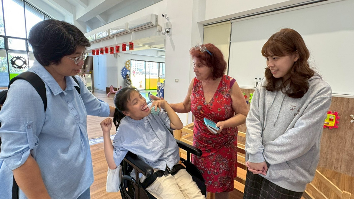 活動的一大亮點，為擔任口譯的惠妤。她是一位重度腦性麻痺（C.P）者，卻同時精通中、英、法三語，在現場以專業且穩定的表現，完成高品質的即時翻譯。