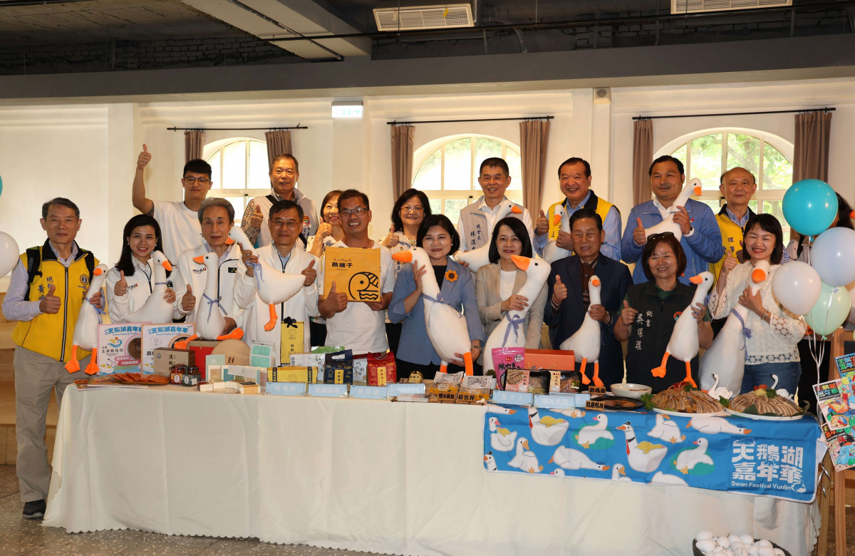 雲林天鵝湖嘉年華4/3盛大登場　8米高天鵝將成打卡新地標