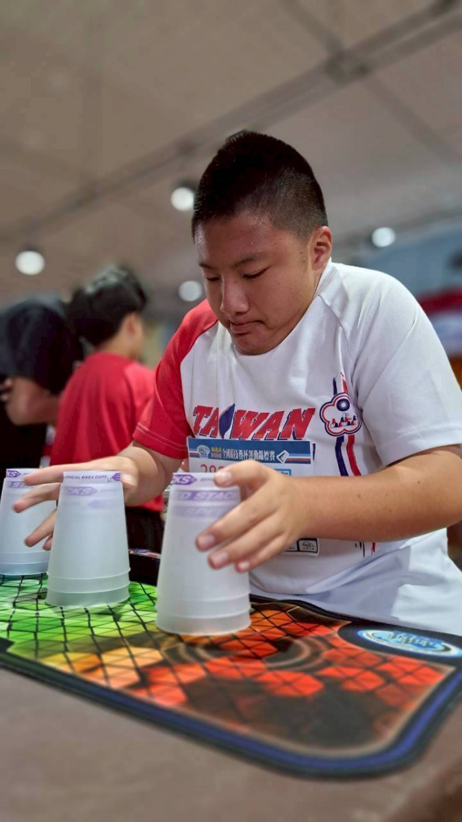 2026全國競技疊杯運動錦標賽,嘉義市代表隊榮獲6金8銀8銅佳績/嘉市府提供