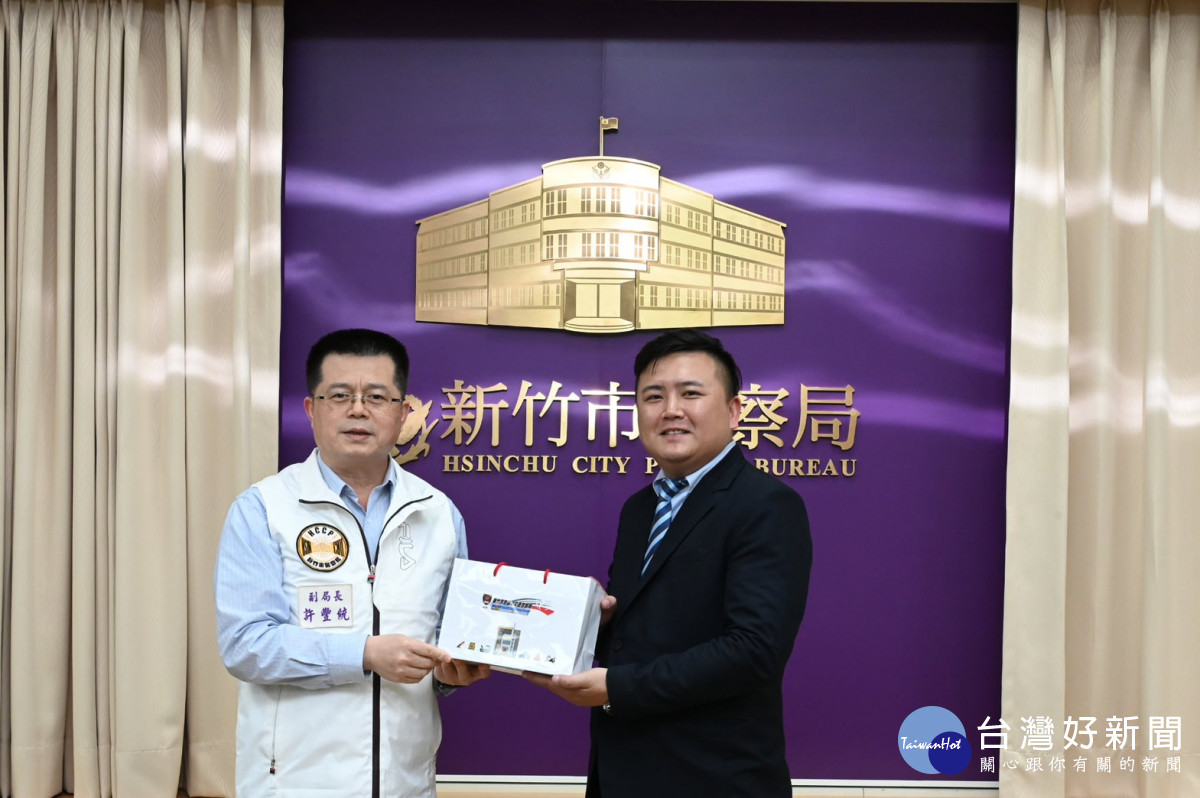 打擊犯罪不分你我　竹市警攜手青商會合作宣導