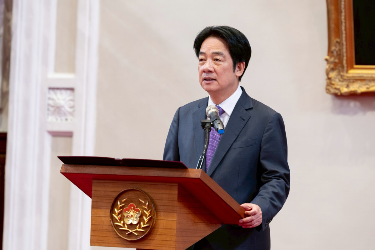 主持將官晉任授階　賴清德：盼立院支持不打折政院版國防特別條例