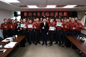 謝國樑支持基隆警消繁重加給　盼議會通過預算