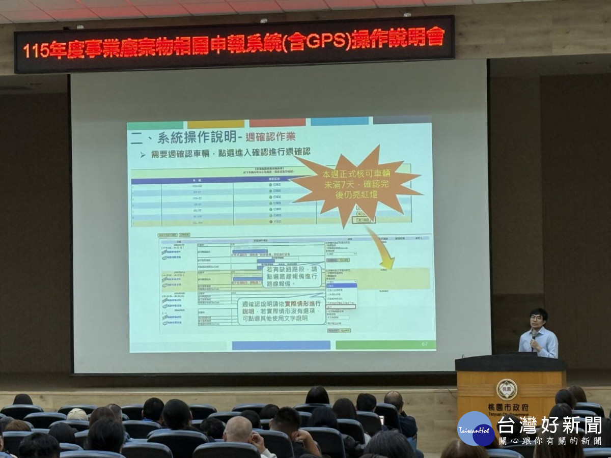 強化廚餘流向管理、防堵非洲豬瘟　桃園加開說明會協助業者落實申報制度