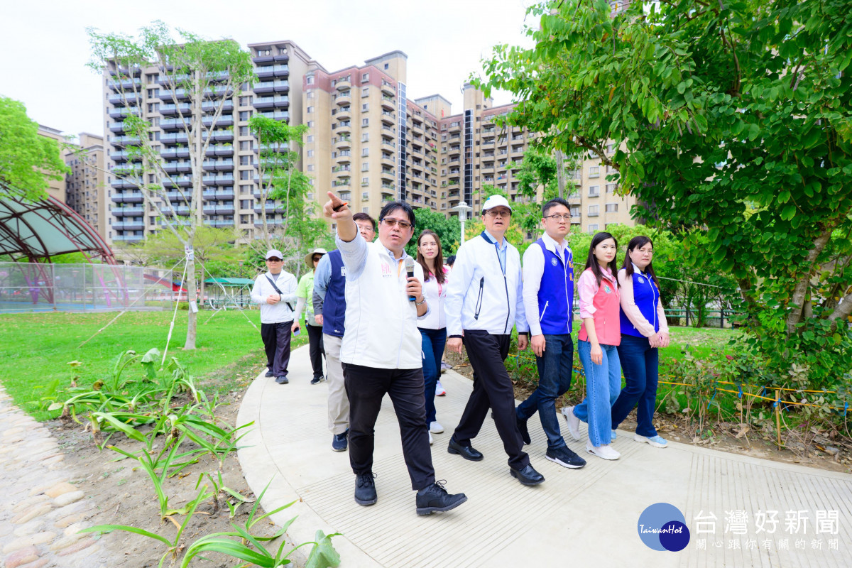 蘆竹大坑溪沿線景觀改善完工　打造城市綠色廊帶