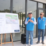 會勘苑裡鎮山腳里護岸復建工程　鍾東錦承諾全力協助地方安全改善