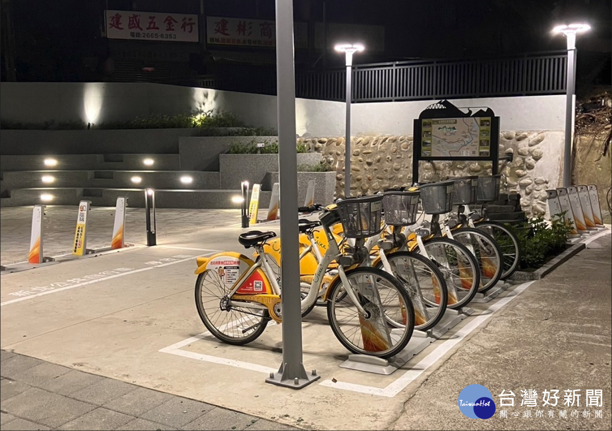 坪林消防隊舊址變身YouBike站　串聯茶鄉春意