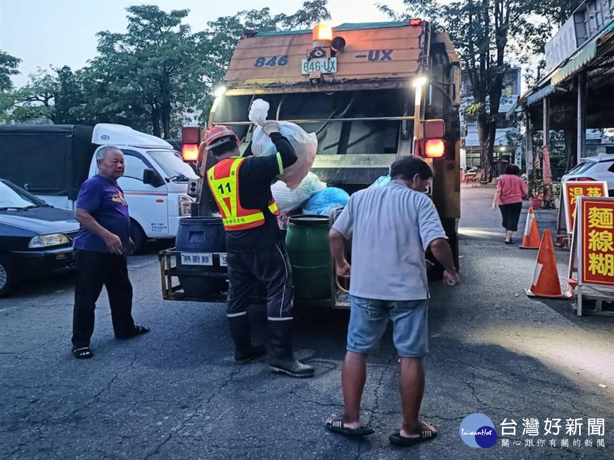 清明節連假彰化各鄉鎮垃圾清運時間  民眾透過「清運e點通」APP即時查詢