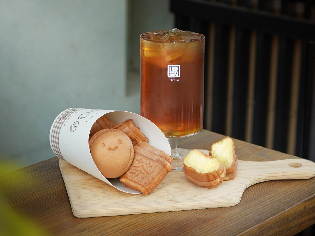 4茶湯會首度公開人氣「茶湯會雞蛋糕」銷售排行。圖為NO.2「卡士達」口味。圖/業者提供