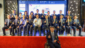 桃園市長張善政出席「桃園市進出口商業同業公會第五屆第二次會員大會」。