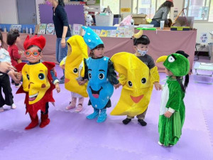 竹縣托育資源中心共融式親子活動。