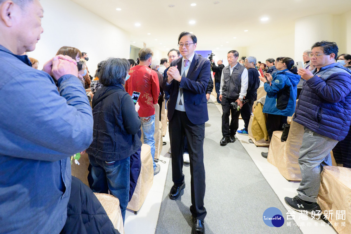 張市長出席「桃園市軍人忠靈祠春祭典禮」。