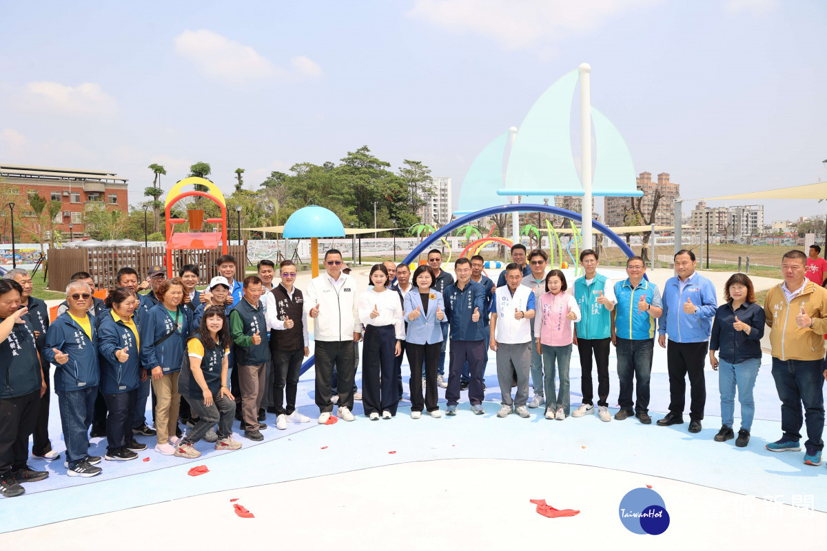 兒童節連假何處去？　斗六人文親水公園正式啟用