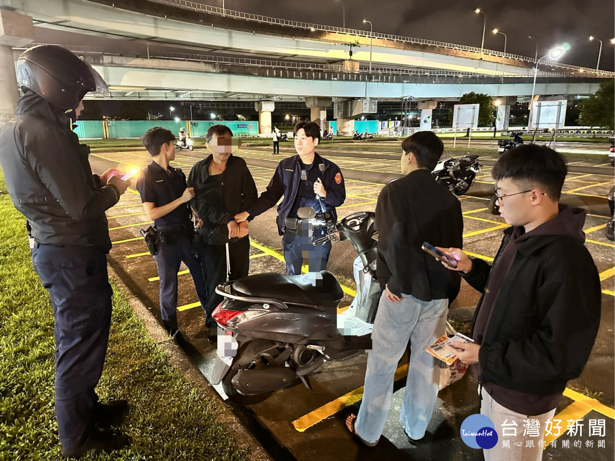 變裝偷機車椅墊置物箱　板橋警遠端監控精準逮人