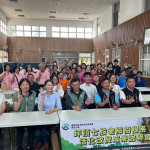 南投分署30日於草屯鎮坪頂集會所辦理「坪頂七股老樟樹根系活化改良成果說明會」。（圖/南投分署提供）