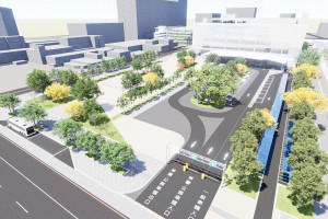 崇德殯儀館改建模擬圖