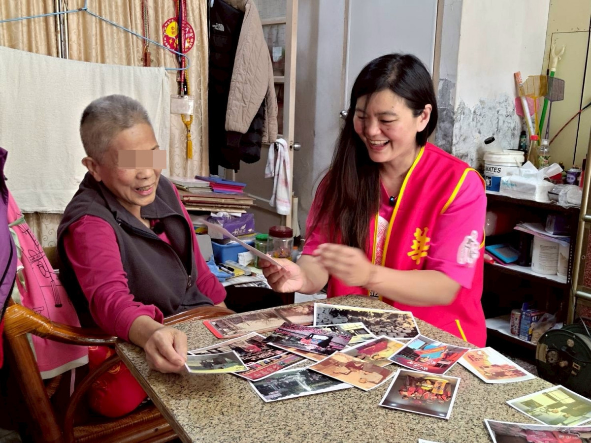 華山基金會清明伴孤老包潤餅 滿滿祝福與關懷